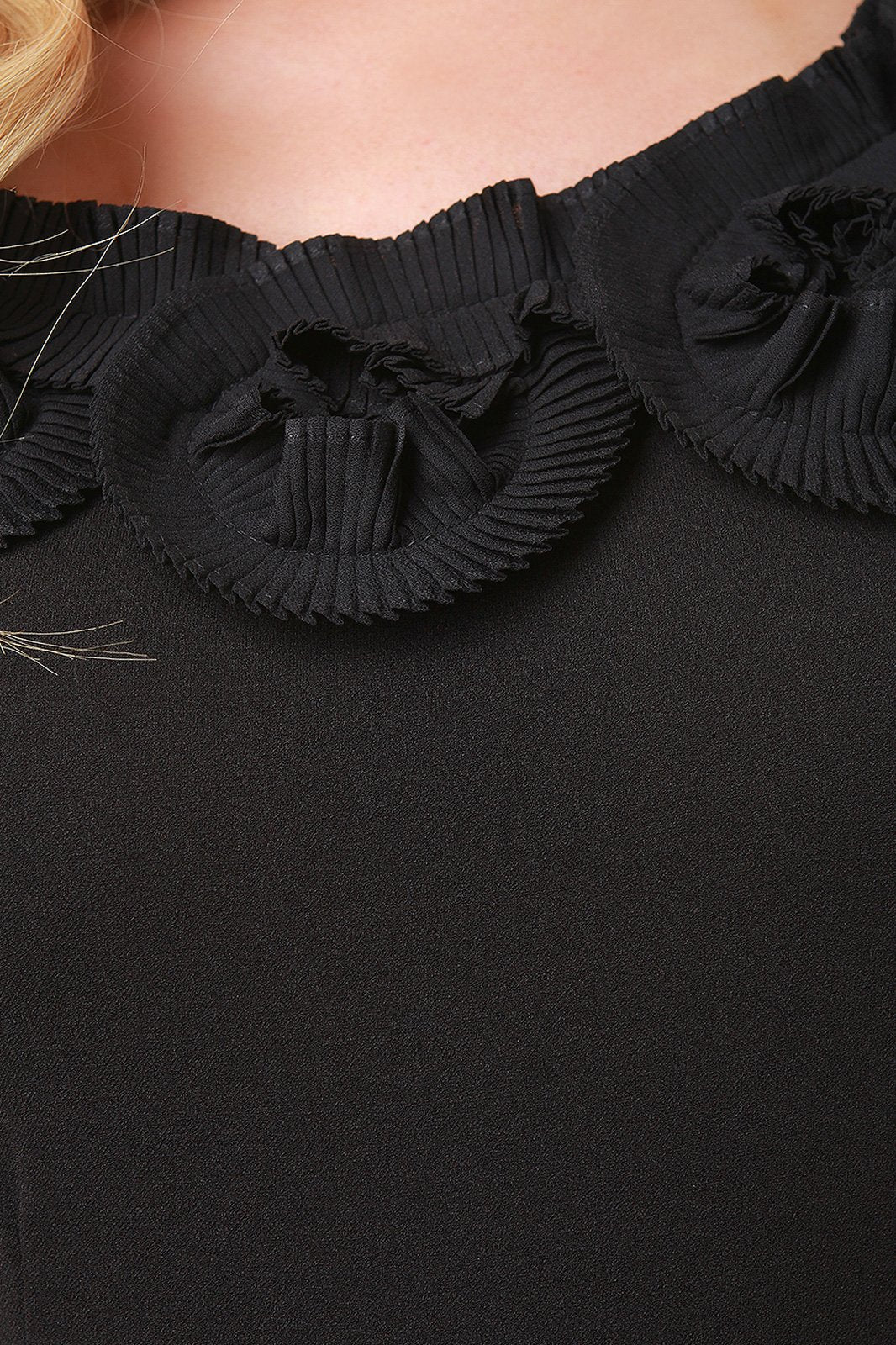 Pleated Floral Boat Neckline Fitted Jumpsuit