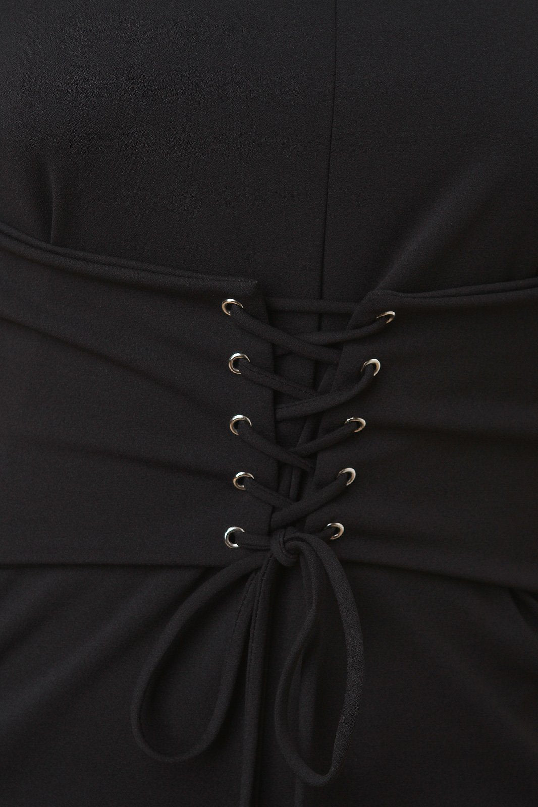 Front Corset Lace Up Tube Dress - NoveltyOne