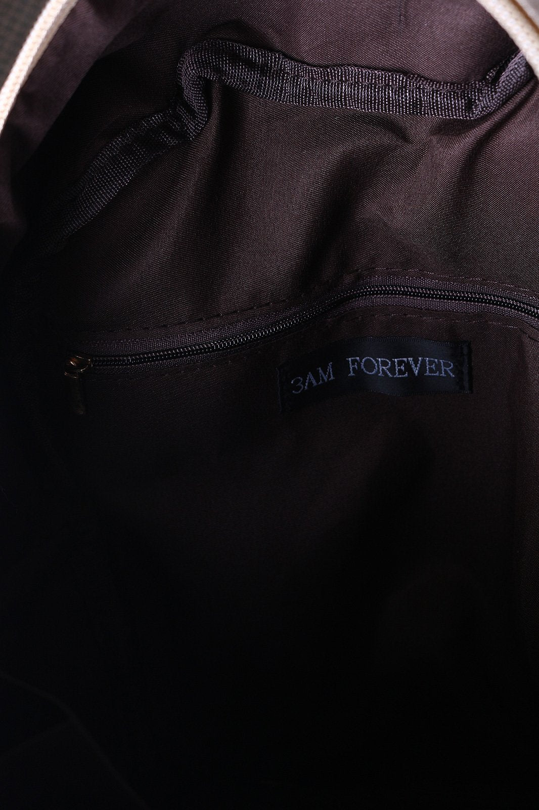 Sequin Floral Embroidery Mini Backpack