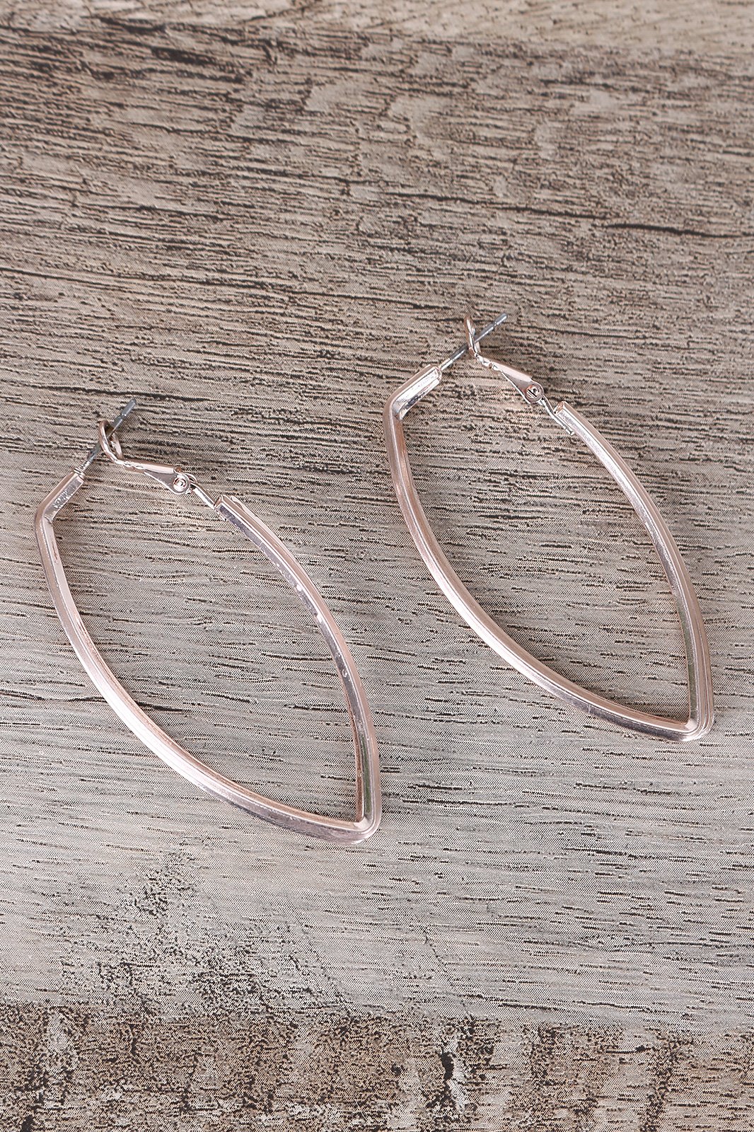 Double Sharp Oval Earrings - NoveltyOne