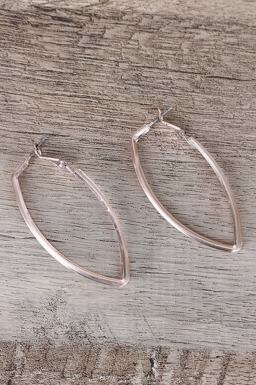 Double Sharp Oval Earrings - NoveltyOne