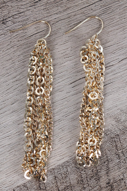 Chain Tassel Earrings