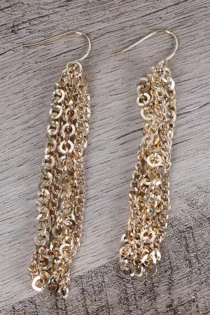 Chain Tassel Earrings