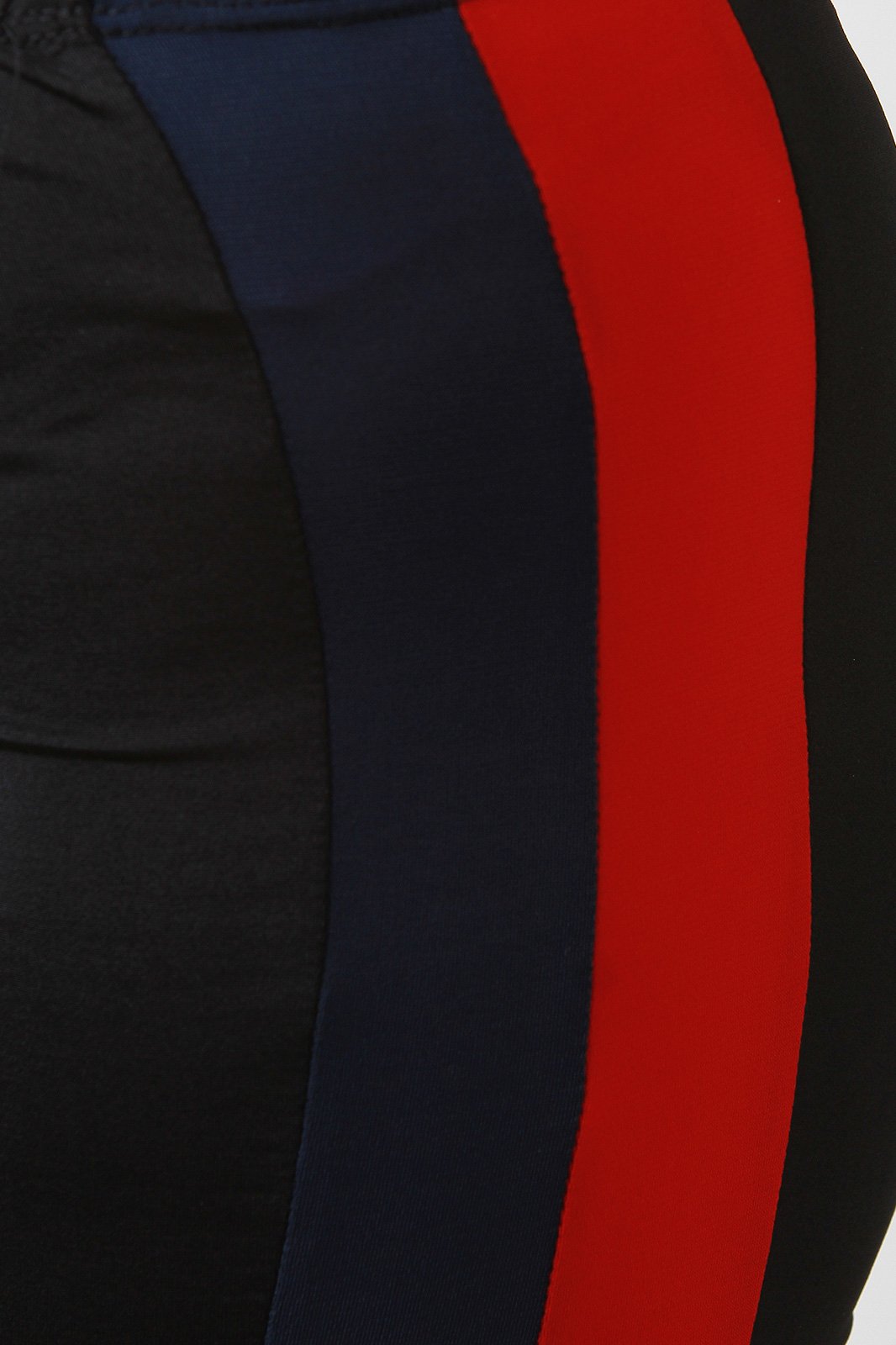 Striped Sides Crop Top and Pants Set