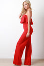 Flutter Tube Wide Leg Jumpsuit - NoveltyOne