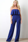 Flutter Tube Wide Leg Jumpsuit - NoveltyOne