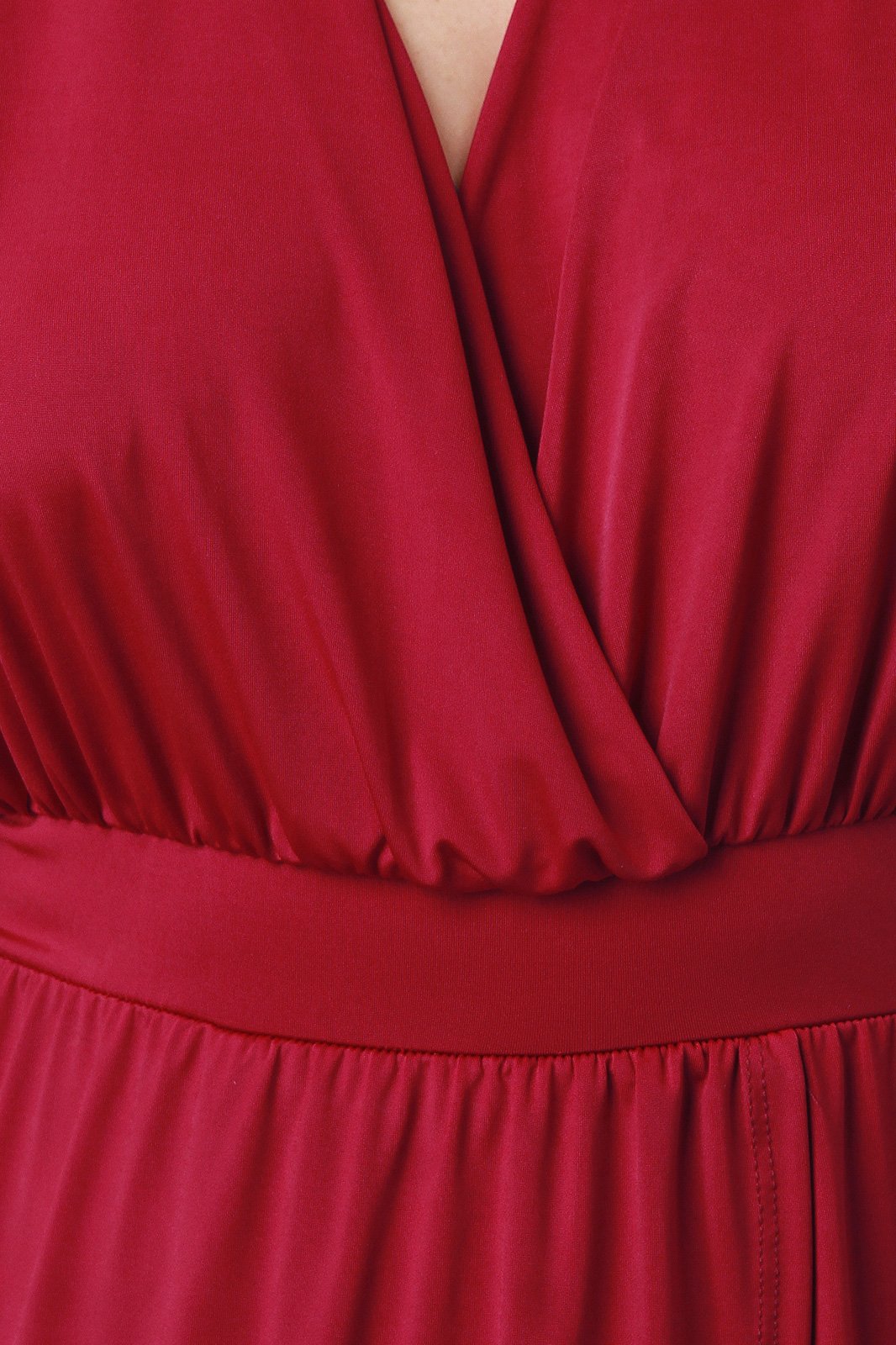 Surplice Slit Maxi Dress