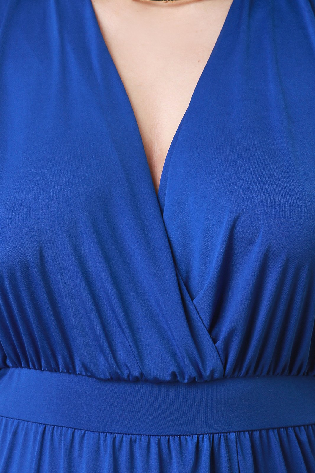 Surplice Slit Maxi Dress