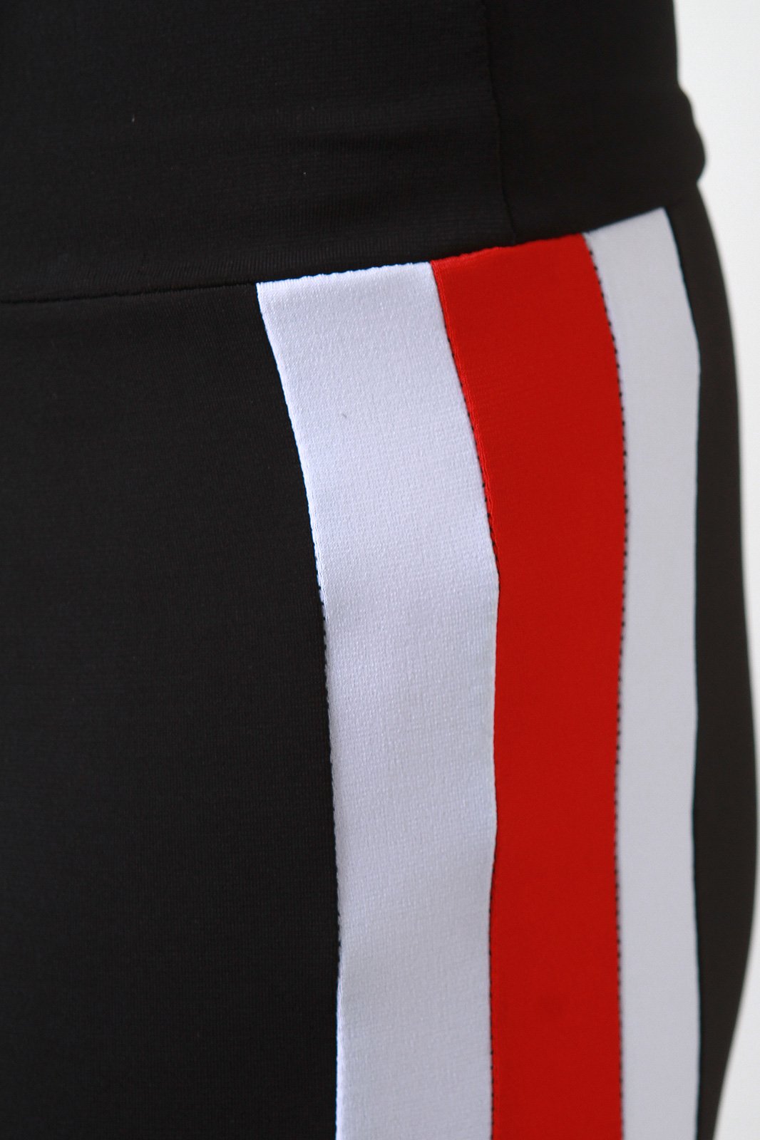 Sporty Striped Wide Leg Pants