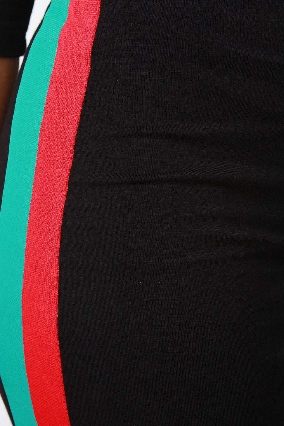 Designer Striped High Slit Maxi Dress - NoveltyOne