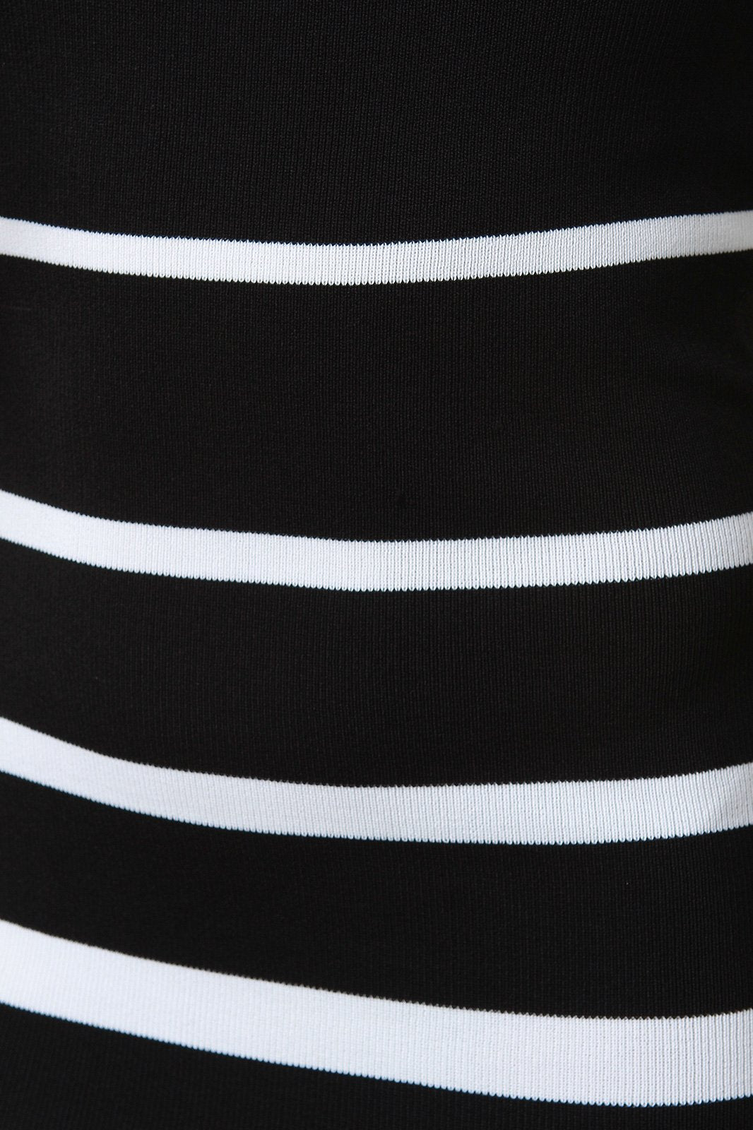 Striped Ribbed Knit Crisscross Back Maxi Dress