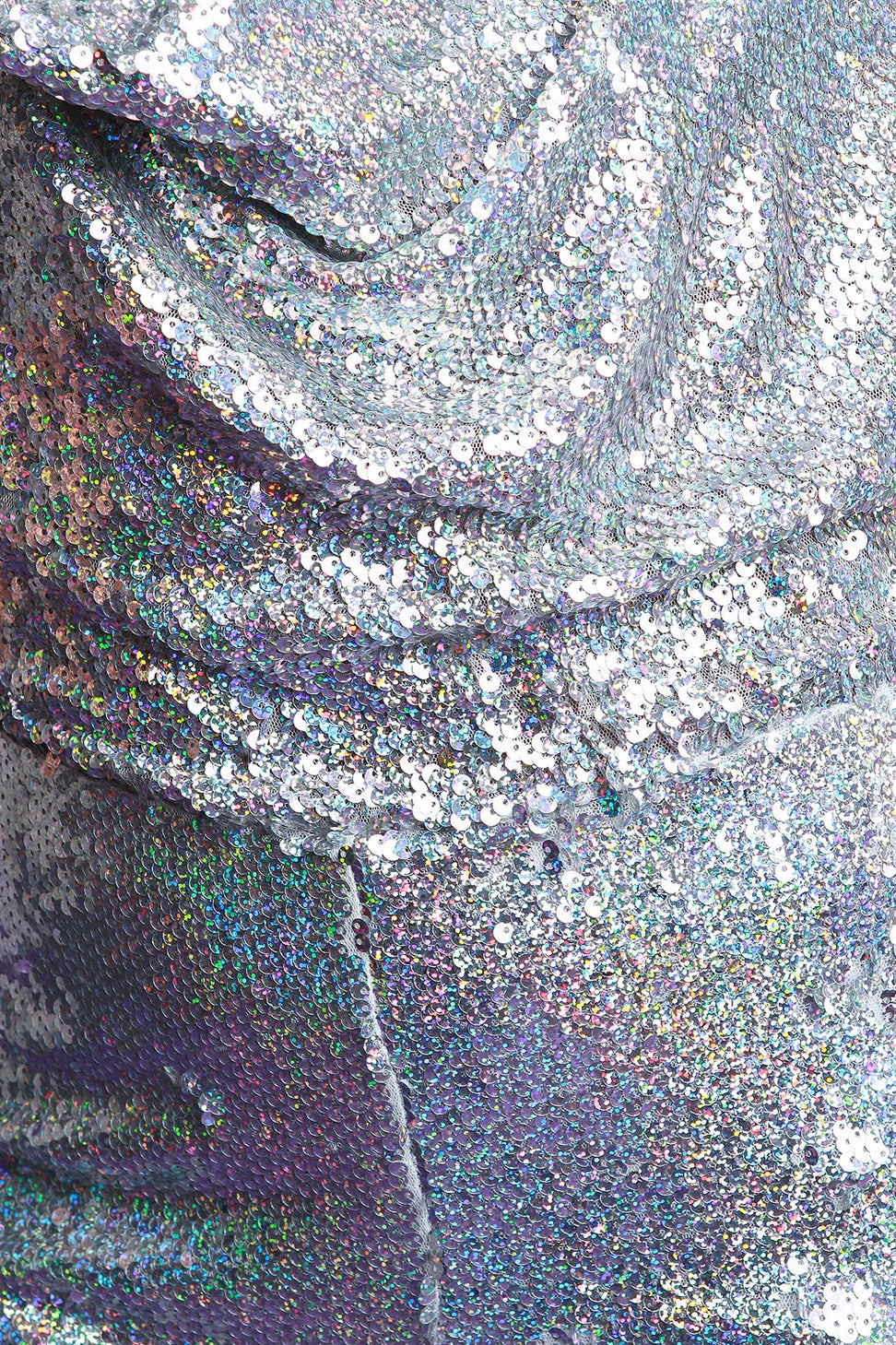 Sequins Draped Halter Backless Jumpsuit