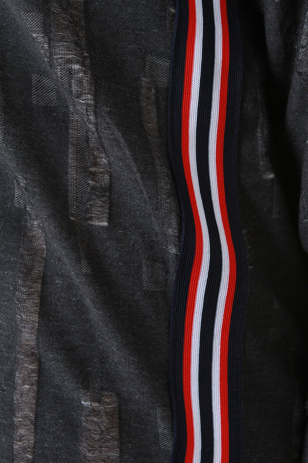 Distressed Side Striped Long Sleeve Sweater Dress - NoveltyOne