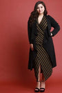 Self-Tie Long Sleeve Maxi Cardigan