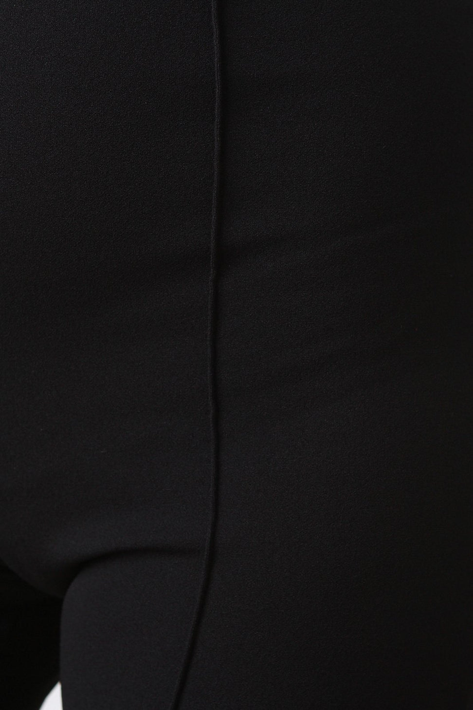 Ruffle Crepe Bell Pants