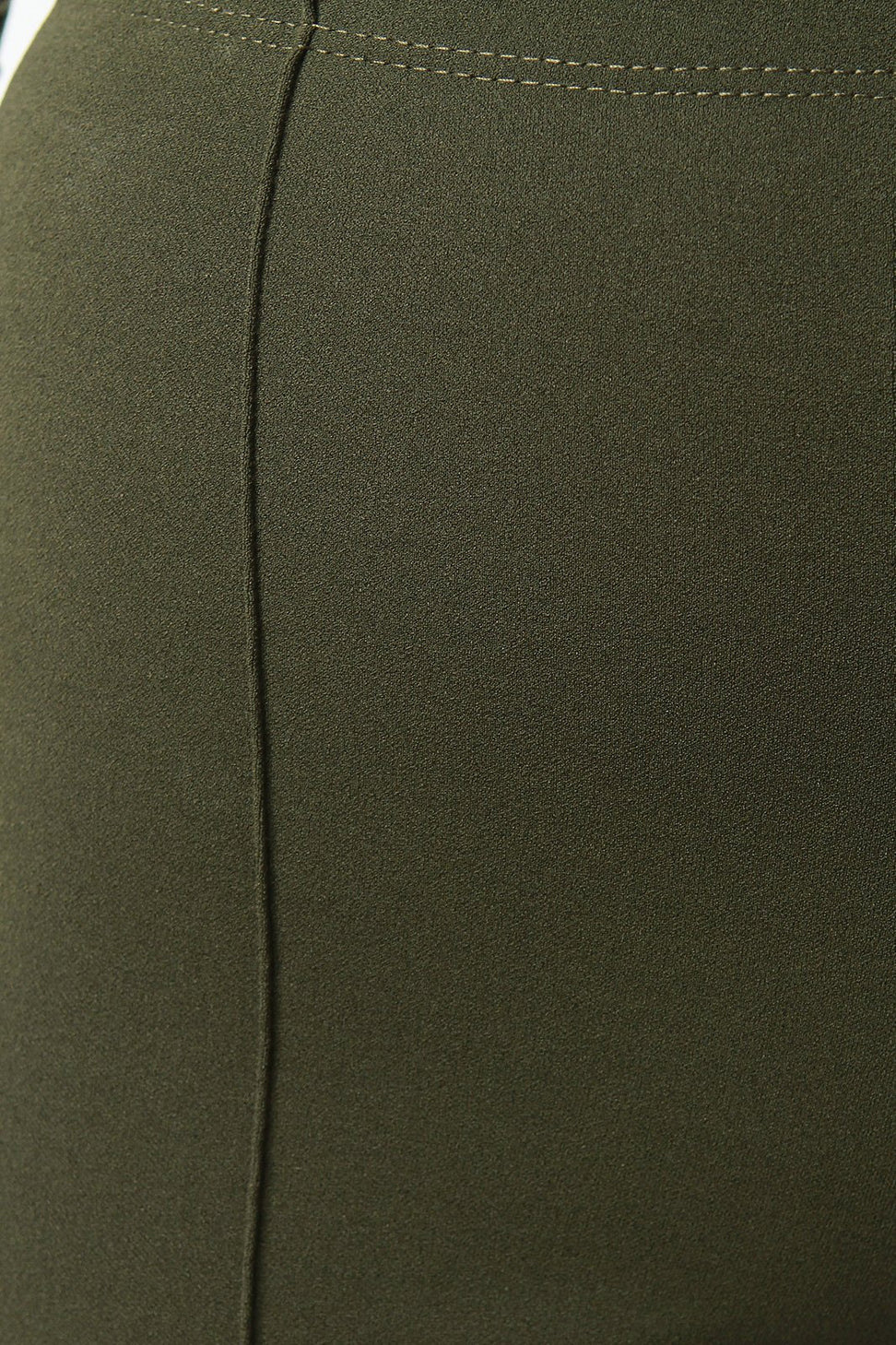 Ruffle Crepe Bell Pants