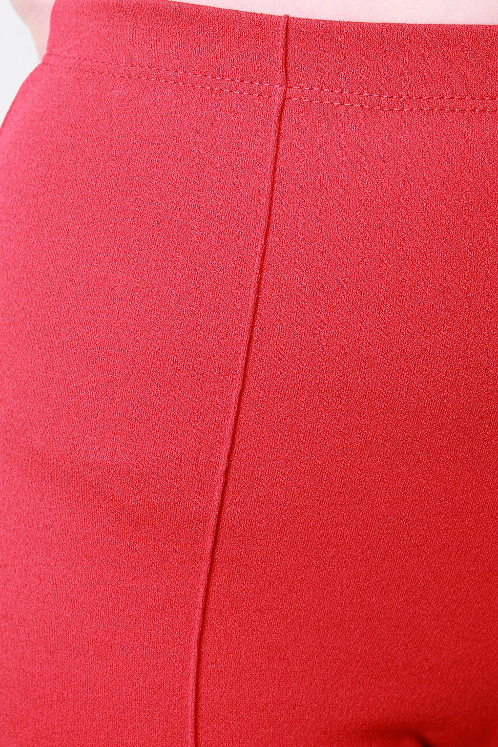 Ruffle Crepe Bell Pants