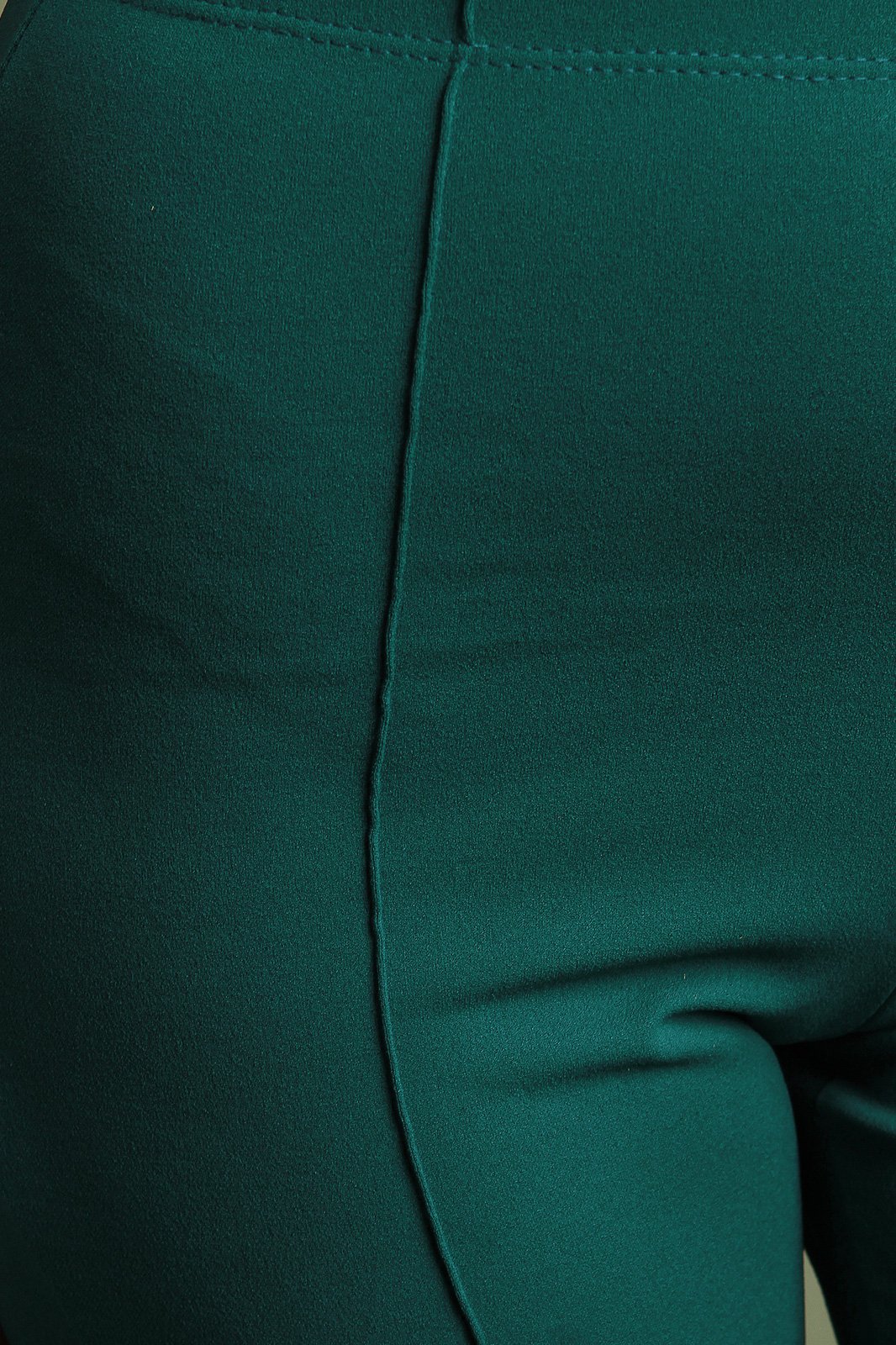 Ruffle Crepe Bell Pants