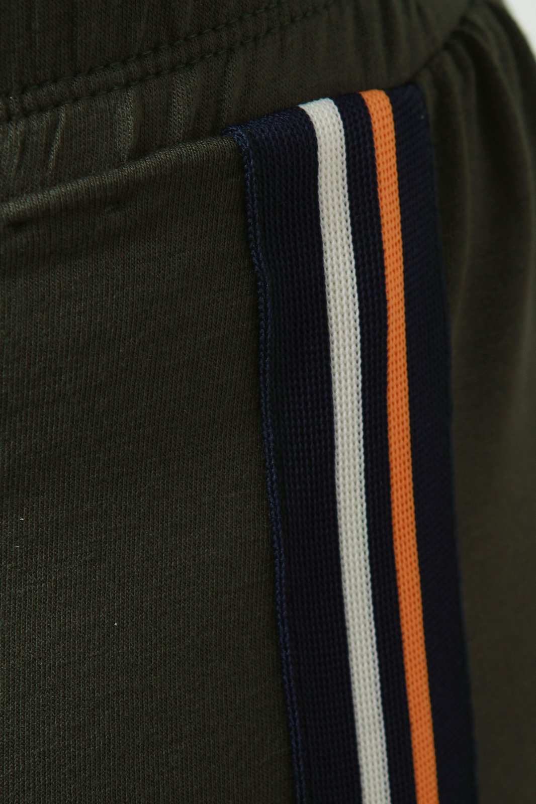 Striped Side Hoodie and Relaxed Fit Pants Set