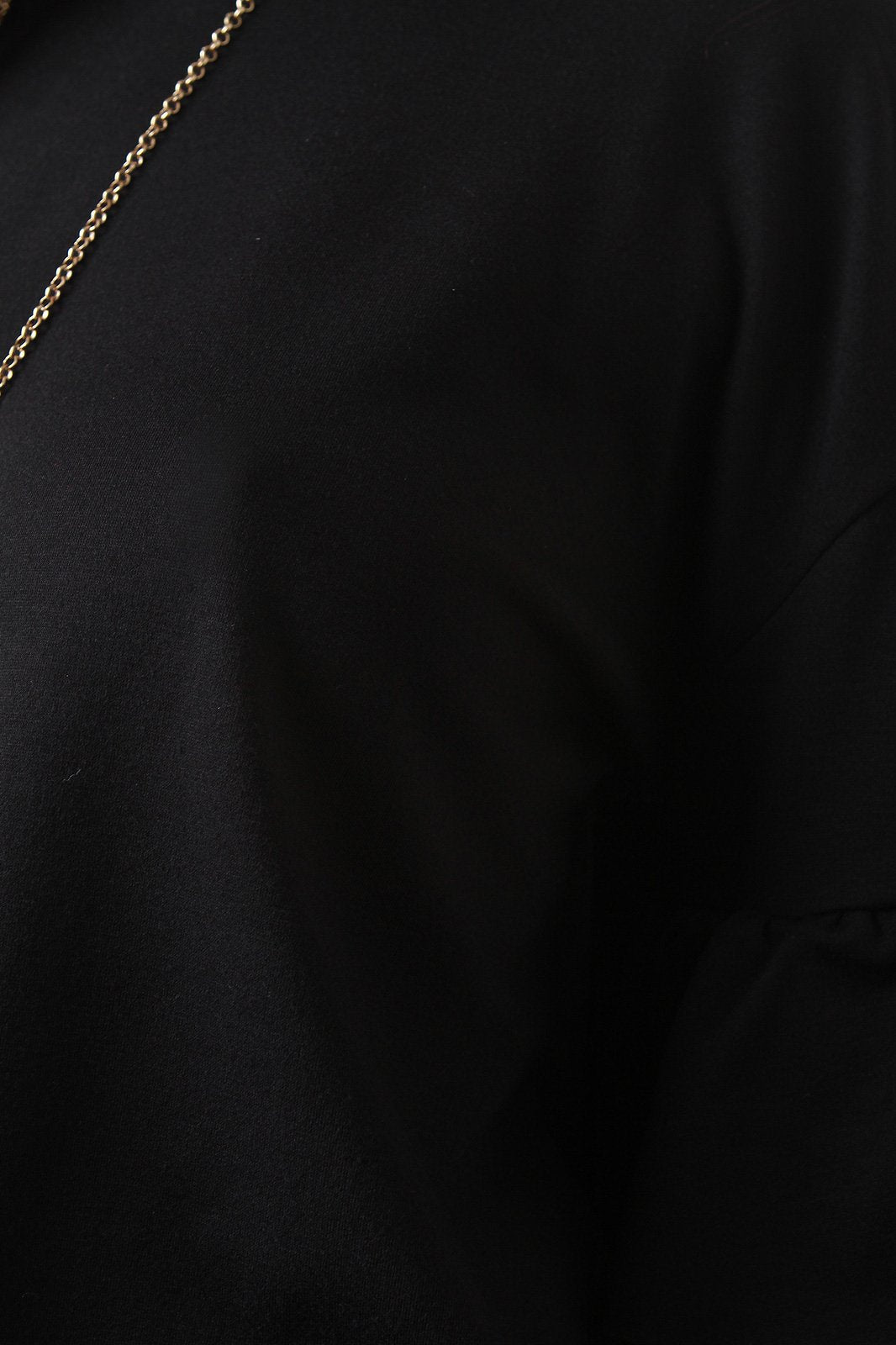 Tiered Ruffled Long Sleeve Crew Neck Top